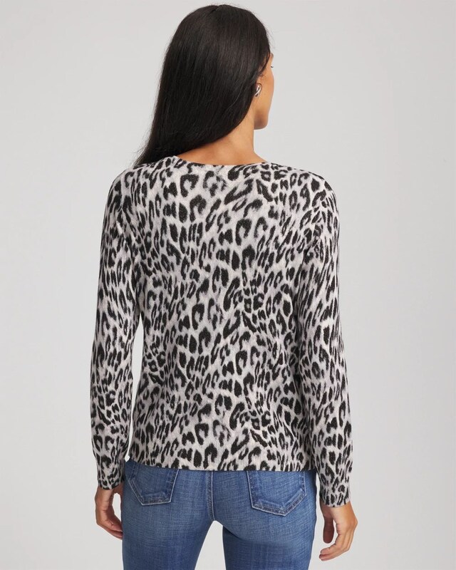 Animal Crewneck Cardigan - image 3